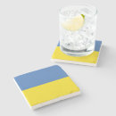 Recherche de guerre dessous de verres Drapeau ukrainien
