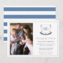 Recherche de bébé bienvenu maternité invitations Bleu