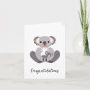 Recherche de ours koala bébé vœux cartes Marsupial