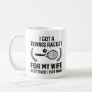 Recherche de club de tennis tasses Drôle