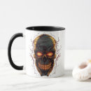 Recherche de crâne démon tasses Halloween