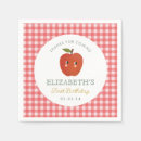 Recherche de pommes serviettes Rouge