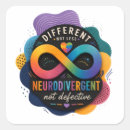 Recherche de soyez différent autocollants Neurodiversité