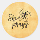 Recherche de femmes de papillon autocollants Chrétien