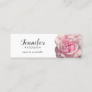 Recherche de fleurs mini cartes visite Aquarelle
