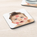 Recherche de petit enfant dessous de verres Bleu