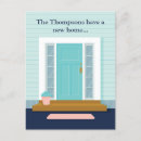 Recherche de nouvelle maison cartes postales Changement d'adresse