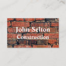 Zoek naar bouwvakkers visitekaartjes Constructie