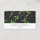 Recherche de plantes cartes visite Customer