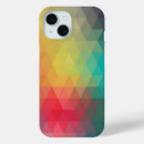 Recherche de motif des années 80 iphone coques Couleurs vives
