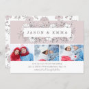 Recherche de floral frame mariage invitations Élégant