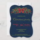 Recherche de garland noël invitations Rouge