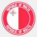 Recherche de drapeau malte autocollants Drapeaux du monde