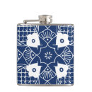 Zoek naar patroon heupflesjes Indigo