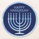 Recherche de menorah dessous de verres Bleu