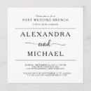 Recherche de brunch poteau mariage invitations Moderne