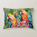 Recherche de perroquet tropical coussins Oiseaux