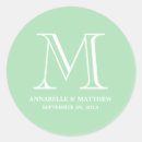 Recherche de vintage mariage autocollants Élégant