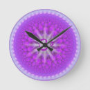 Recherche de fleur pourpre horloges Violet