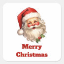 Recherche de vintage santa claus autocollants Rétro