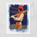 Recherche de hiver vintage cartes postales Ski