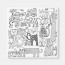 Recherche de dessin noir et blanc magnets Moderne