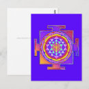 Recherche de yantras cartes postales Mandala
