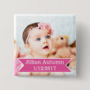 Zoek naar baby naam buttons Roze