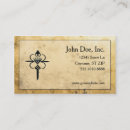 Recherche de parchemin cartes visite Simple