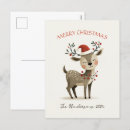 Recherche de rennes noël cartes postales Adorable