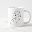 Recherche de croquis simple tasses Féminisme