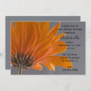 Recherche de orange gris invitations Floral