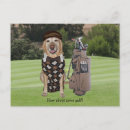 Recherche de humour de golf cartes postales Drôle