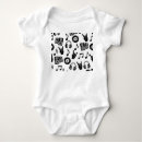 Recherche de monochrome bébé vêtements Texture
