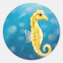Recherche de hippocampe autocollants Animaux