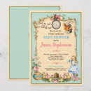 Recherche de alice wonderland invitations Baby