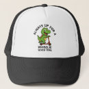 Recherche de dinosaures casquettes Vert