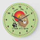 Recherche de léon horloges Lion