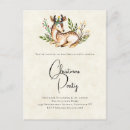 Recherche de deer cartes postales Aquarelle