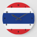 Recherche de thaïlandais horloges Drapeau