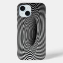 Recherche de illusions optiques iphone coques Noir et blanc