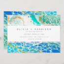 Recherche de bleu turquoise mariage invitations Coloré