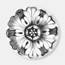 Zoek naar grafisch magneten Zwart wit