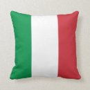 Recherche de l italie coussins Tricolore
