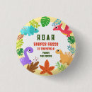 Zoek naar grappige dinosaurus buttons Kinder