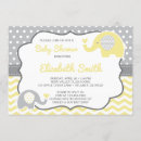 Recherche de editable baby shower invitations Éléphant