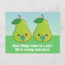 Recherche de fruits mignons cartes postales Friend