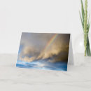 Recherche de paysage magique vœux cartes Arc en ciel
