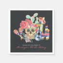 Recherche de muertos serviettes Squelette