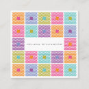 Recherche de motif de tissu cartes visite Pour elle